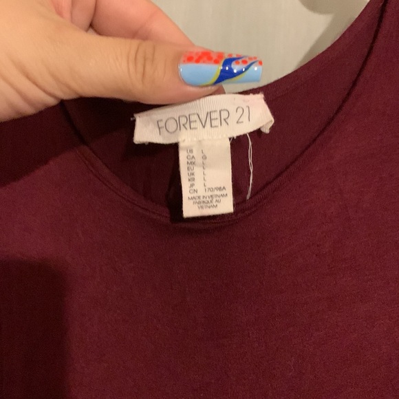 MODA Midi bodycon fitted red dress - Picture 4 of 6